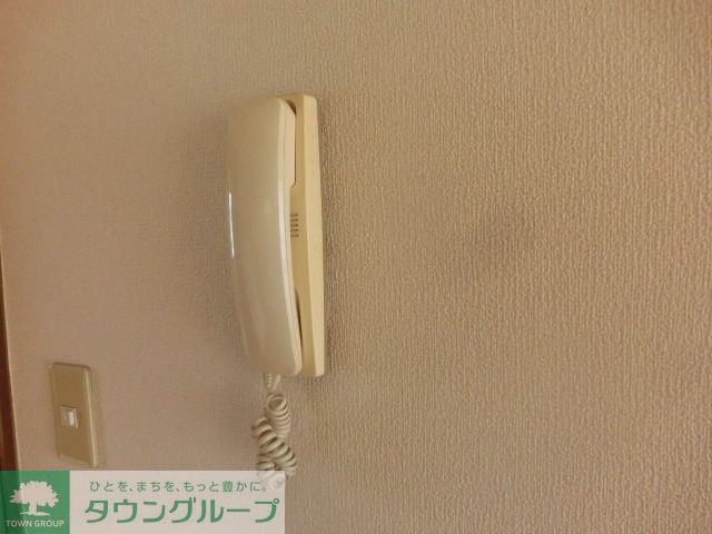 セキュリティ　インターホン付き