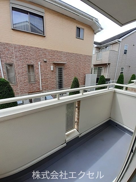 バルコニー　南西向きバルコニーです。