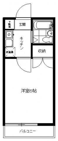 ウィンディ秀和の間取り