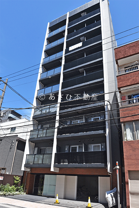 モンレーヴ御徒町の建物外観