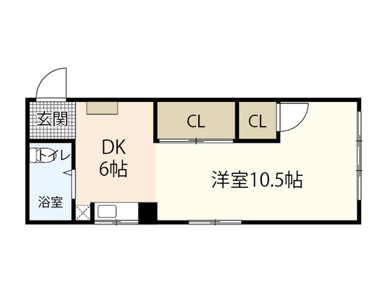 広島市中区舟入町のマンションの間取り