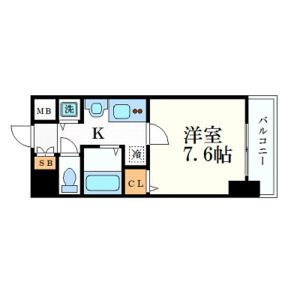 プレサンス名古屋STATIONアライブの間取り