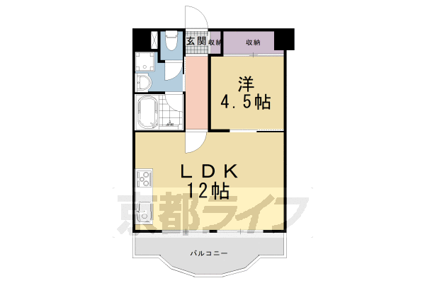 塔南セントラルハイツの間取り