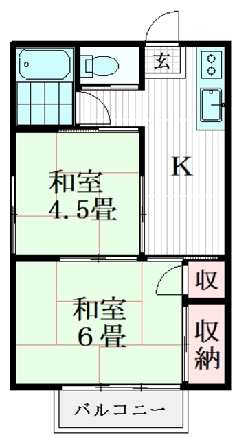 サンハイツの間取り