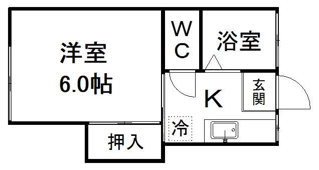 第２畠山アパートの間取り