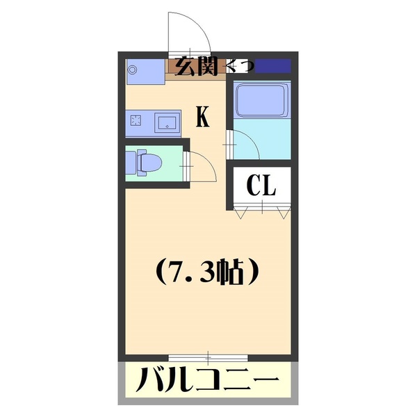 フェスタルトモオカの間取り