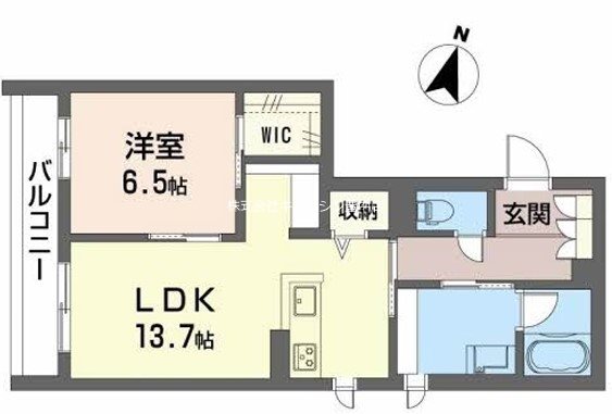 ヴァンベール西緑丘の間取り