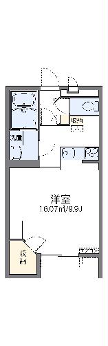 レオパレスチアーズの間取り