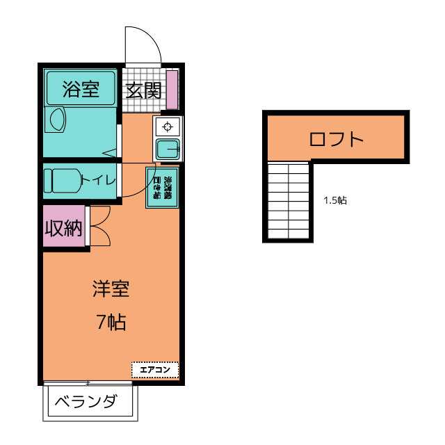 アーバン羽根の間取り