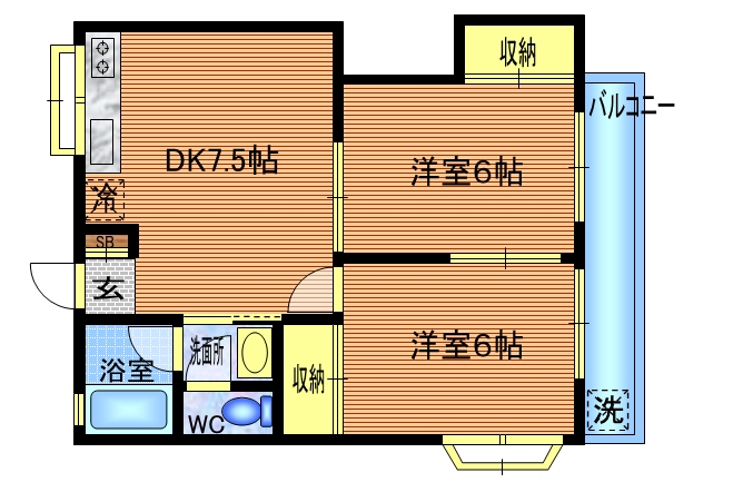 エターナルの間取り