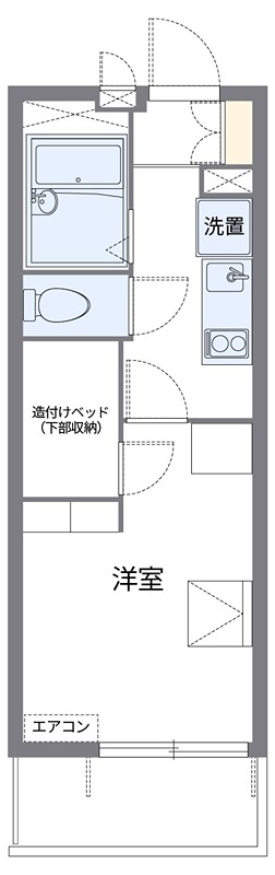 サニーハイツの間取り