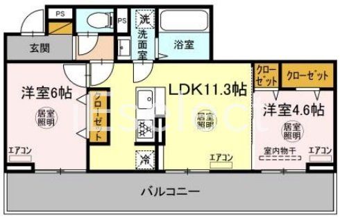 市原市五井のアパートの間取り