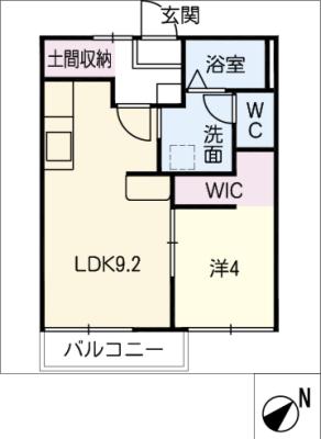 アネックス吉根の間取り