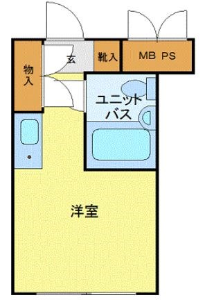 ハローレジデンス西葛西の間取り