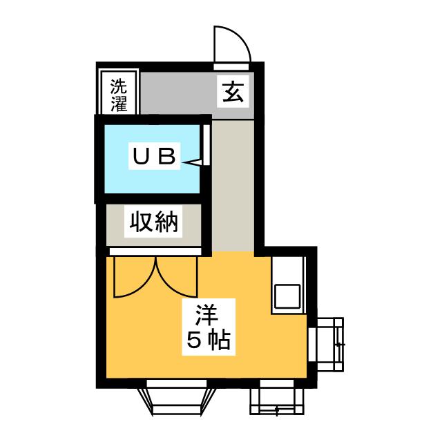 ラピュタ萩原の間取り