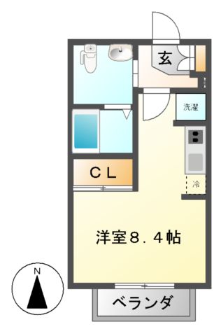 ライブコート丸の内の間取り