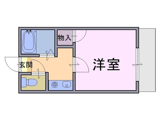 大和高田第２１マンションの間取り