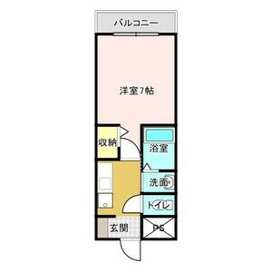 レオパレス宝Part2の間取り