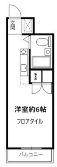 戸田市下戸田のマンションの間取り