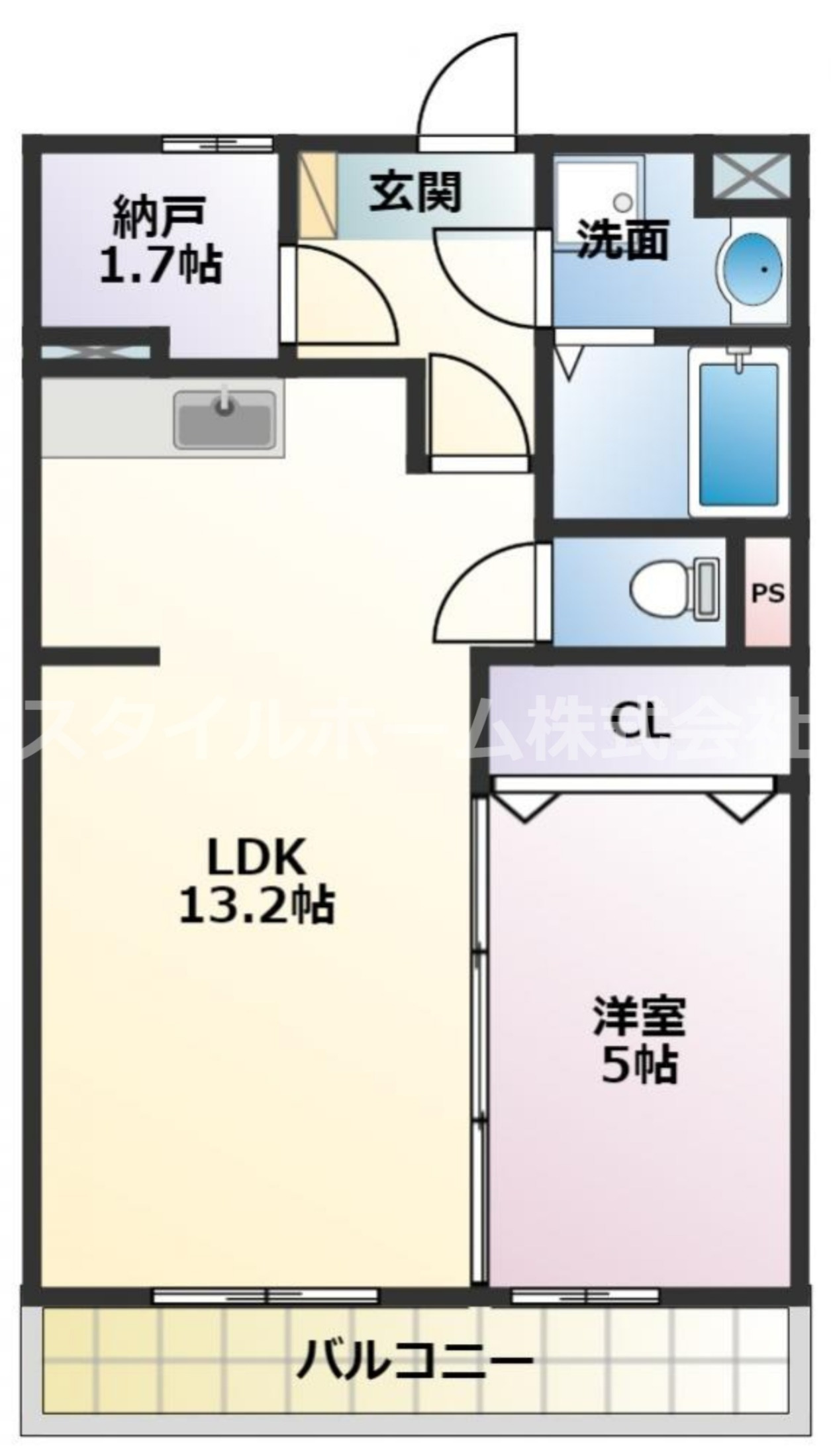 セントレアIの間取り