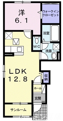 フランメゾン3の間取り