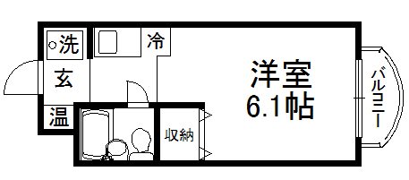 鞍馬口アイビーハウスの間取り