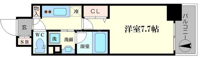 アーバネックス本町の間取り