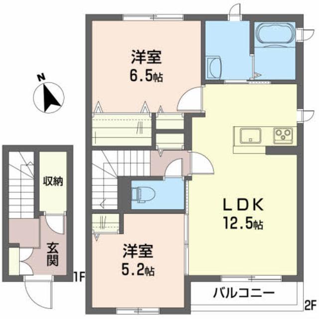 ウィステリア本町の間取り