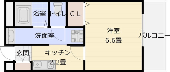 パブリックマンション2の間取り