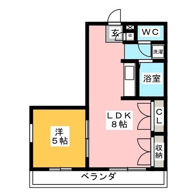 サン西塚の間取り