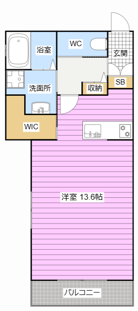 LE LION SATOの間取り