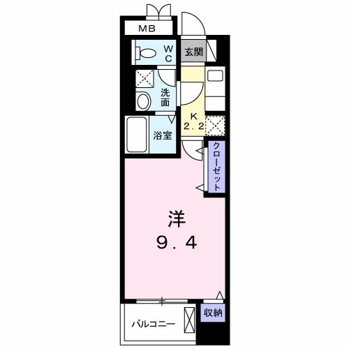 グランコート国府の間取り