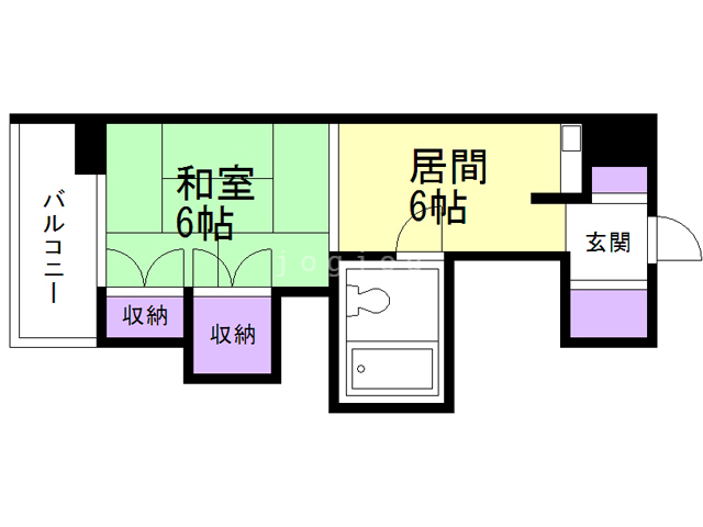 琴似パレスハイツの間取り