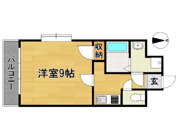 ラティーナ松香台IIの間取り