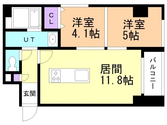 Ｌｏｕｖｒｅ真駒内の間取り