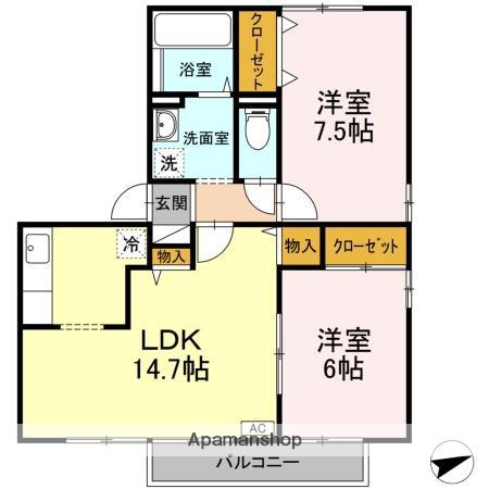 ソフィアM_間取り_0