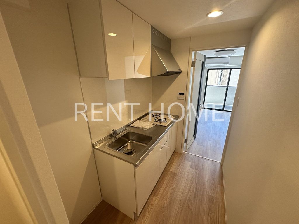 キッチン　２口ガスコンロ付き