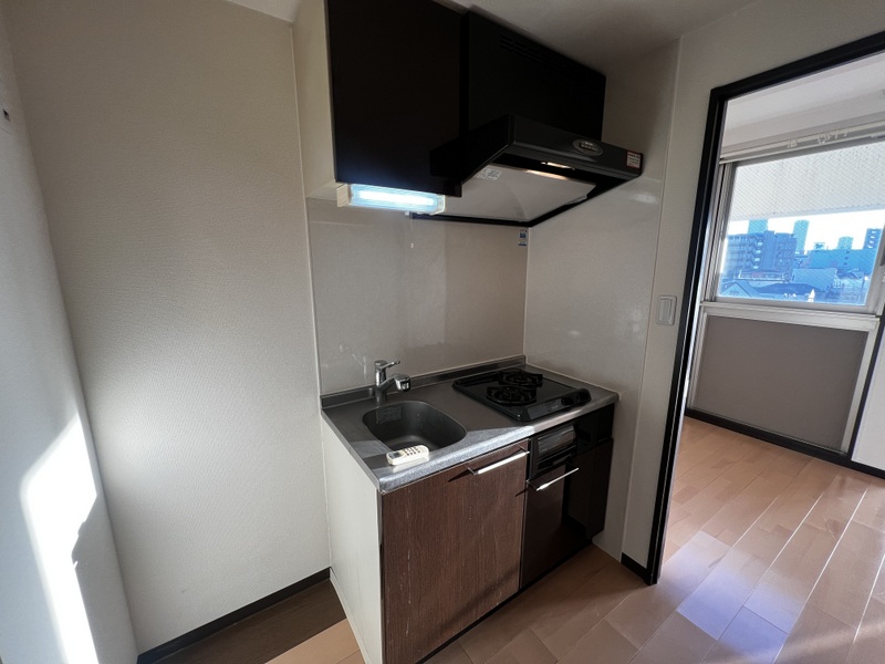 キッチン　お料理しやすい２口コンロのキッチン