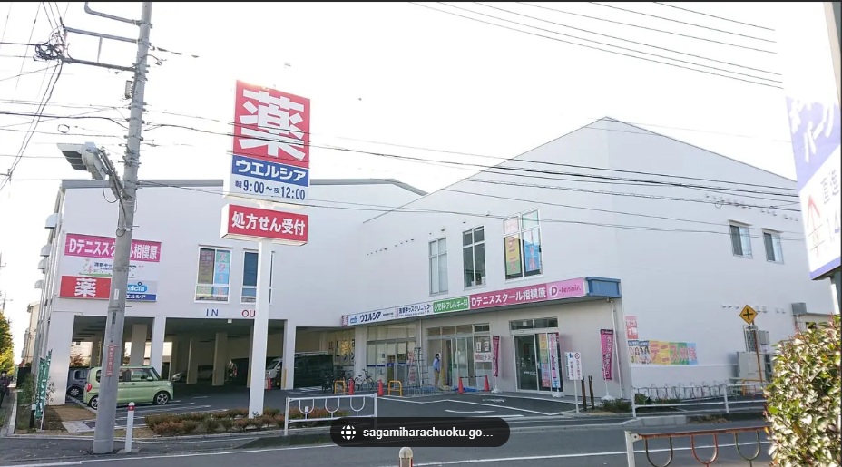 ドラックストア　ウエルシア相模原南橋本店（ドラッグストア）まで501m