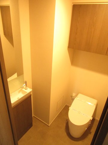 ザ・パークハウス武蔵新城フロントのトイレ写真