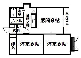 セレブ曙の間取り