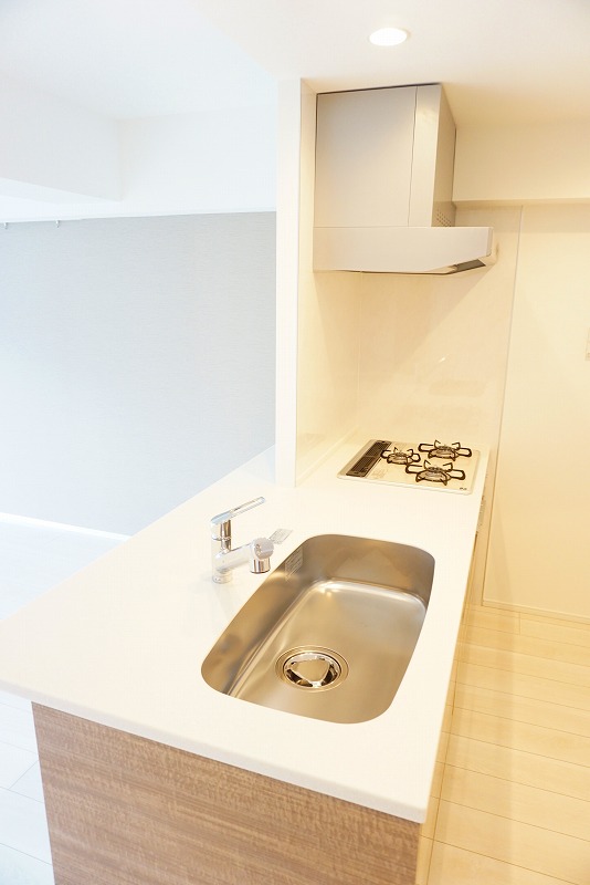 キッチン　グリル付きシステムキッチン