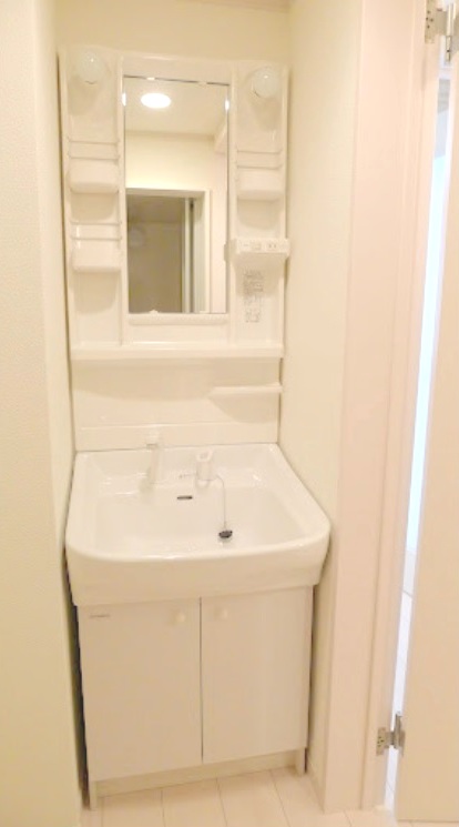 洗面設備　嬉しい独立洗面