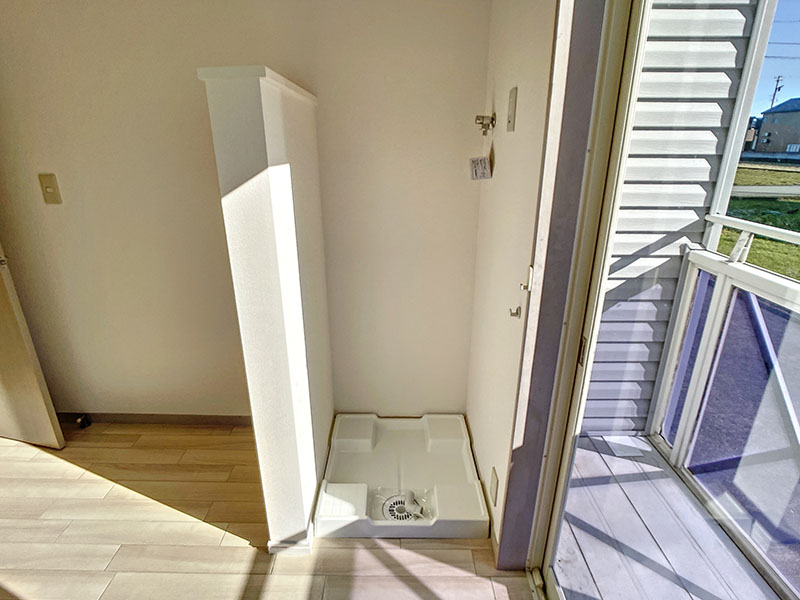 その他設備　洗濯機置き場