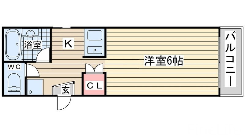 【リバティミラの間取り】