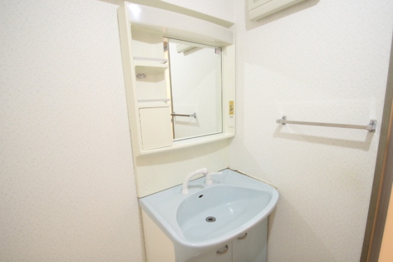 洗面設備　※別号室の写真です。