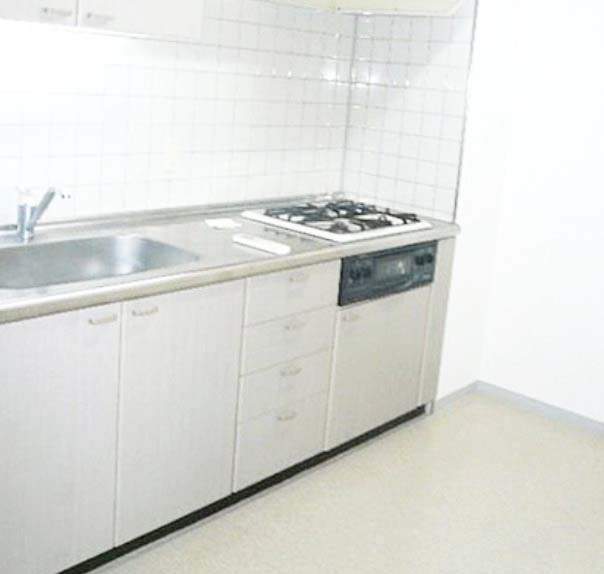 キッチン　★3口コンロ、システムキッチングリル付★