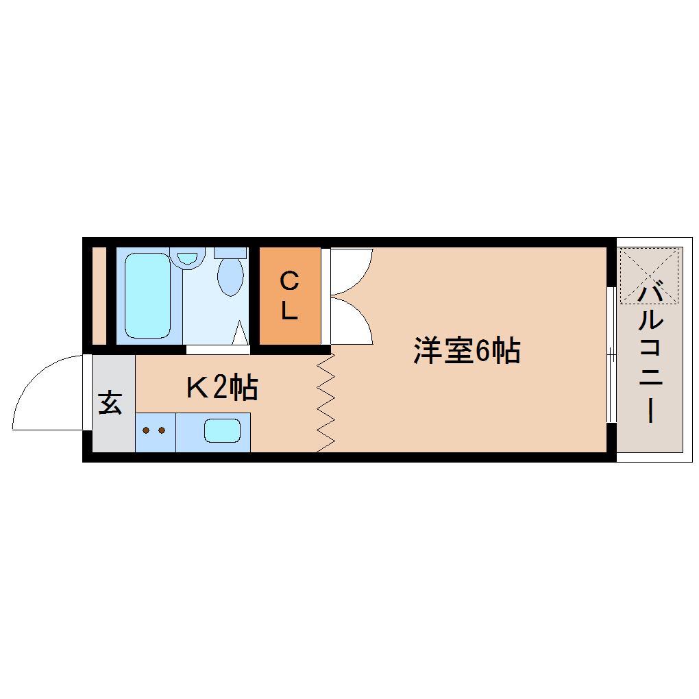 相楽郡精華町大字下狛のマンションの間取り