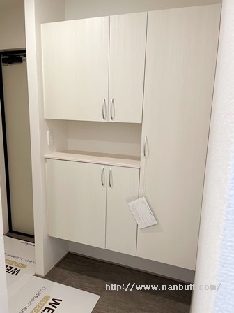 玄関　シューズボックス付き玄関