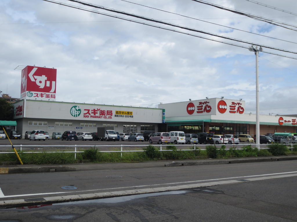 ドラックストア　スギ薬局尾西三条店（ドラッグストア）まで394m